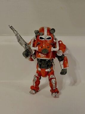 2019 Loot Crate Fallout Nuka Cola Red Power Armor Variant 5” Collectible Figure